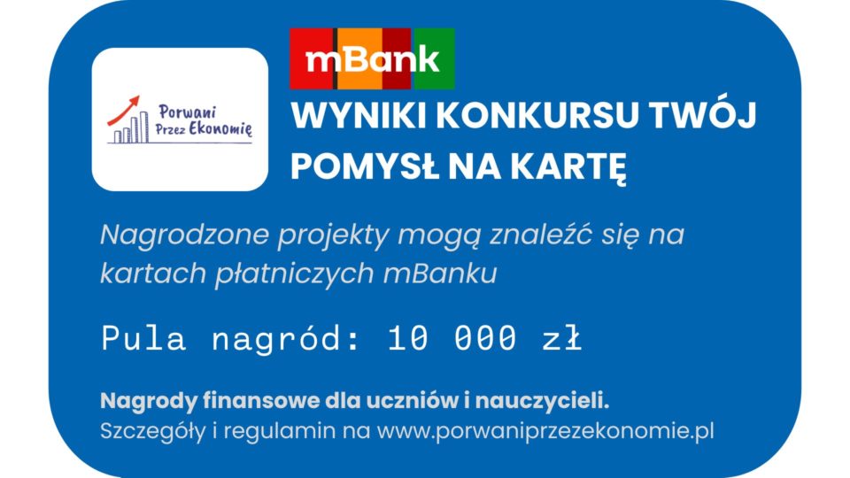 Konkurs "Twój pomysł na kartę" - Wyniki